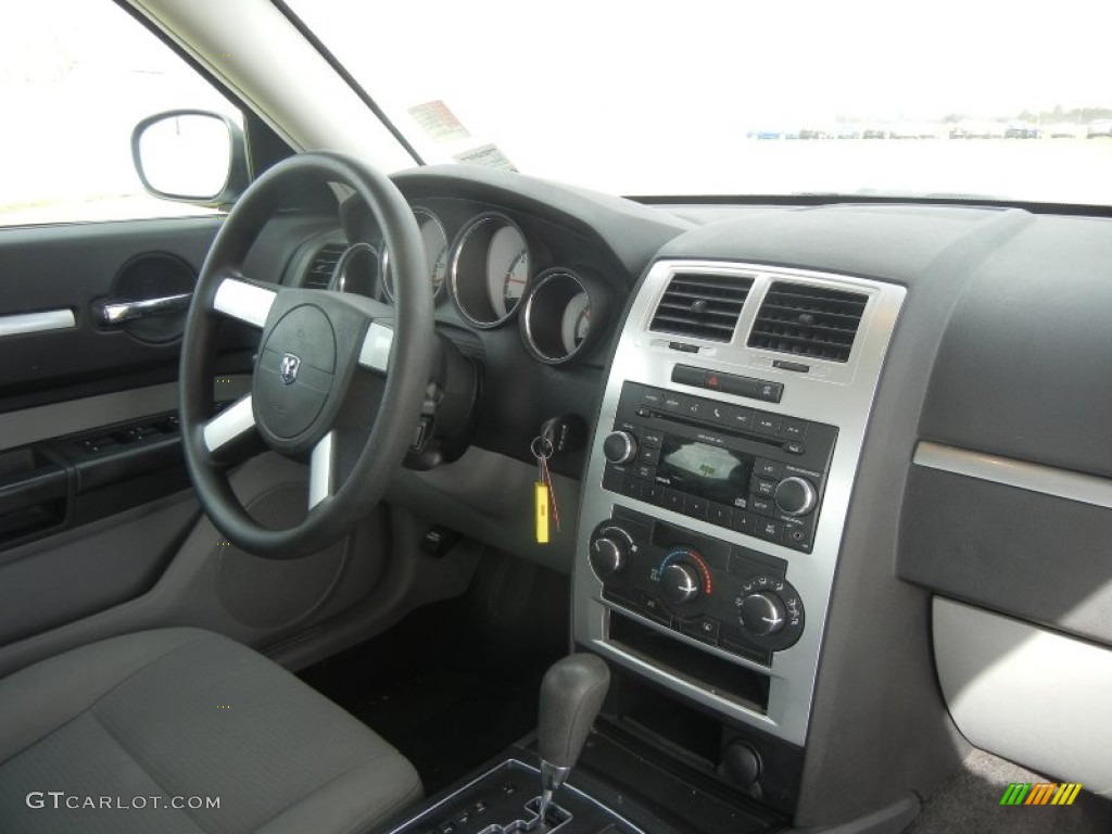 2010 Charger 3.5L - Stone White / Dark Slate Gray/Light Slate Gray photo #6