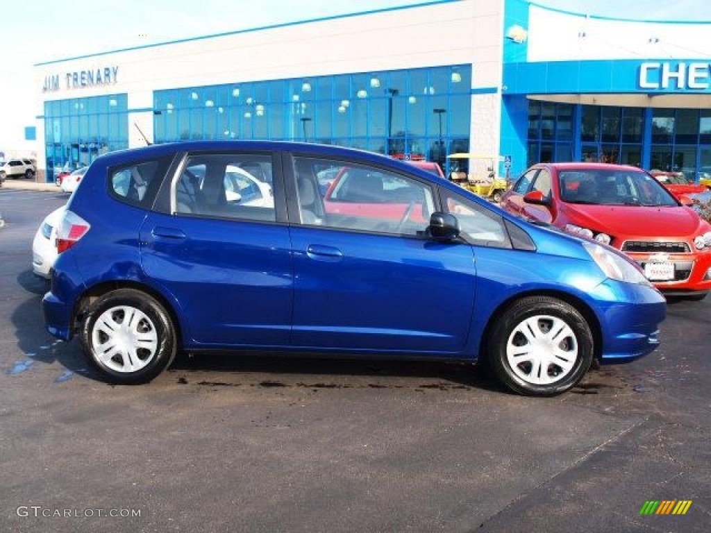 Blue Sensation Pearl Honda Fit