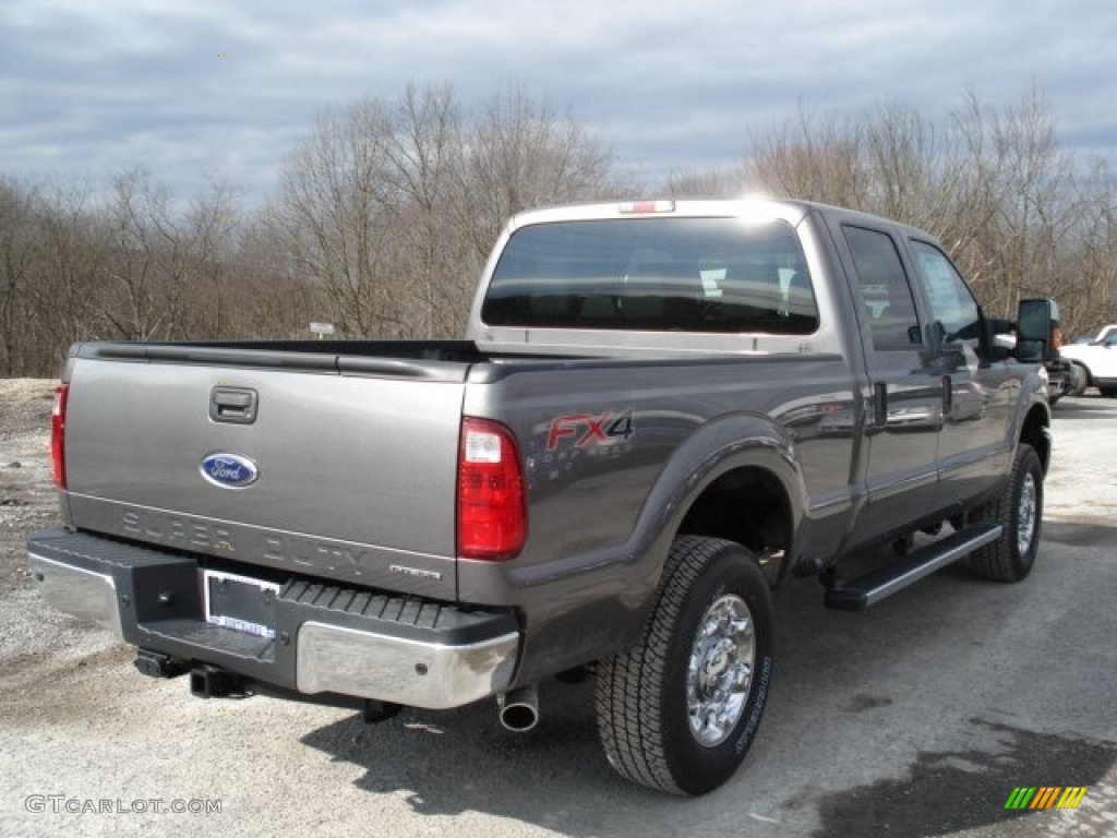 2012 F250 Super Duty XLT Crew Cab 4x4 - Sterling Grey Metallic / Steel photo #8