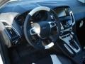 2012 White Platinum Tricoat Metallic Ford Focus Titanium 5-Door  photo #10