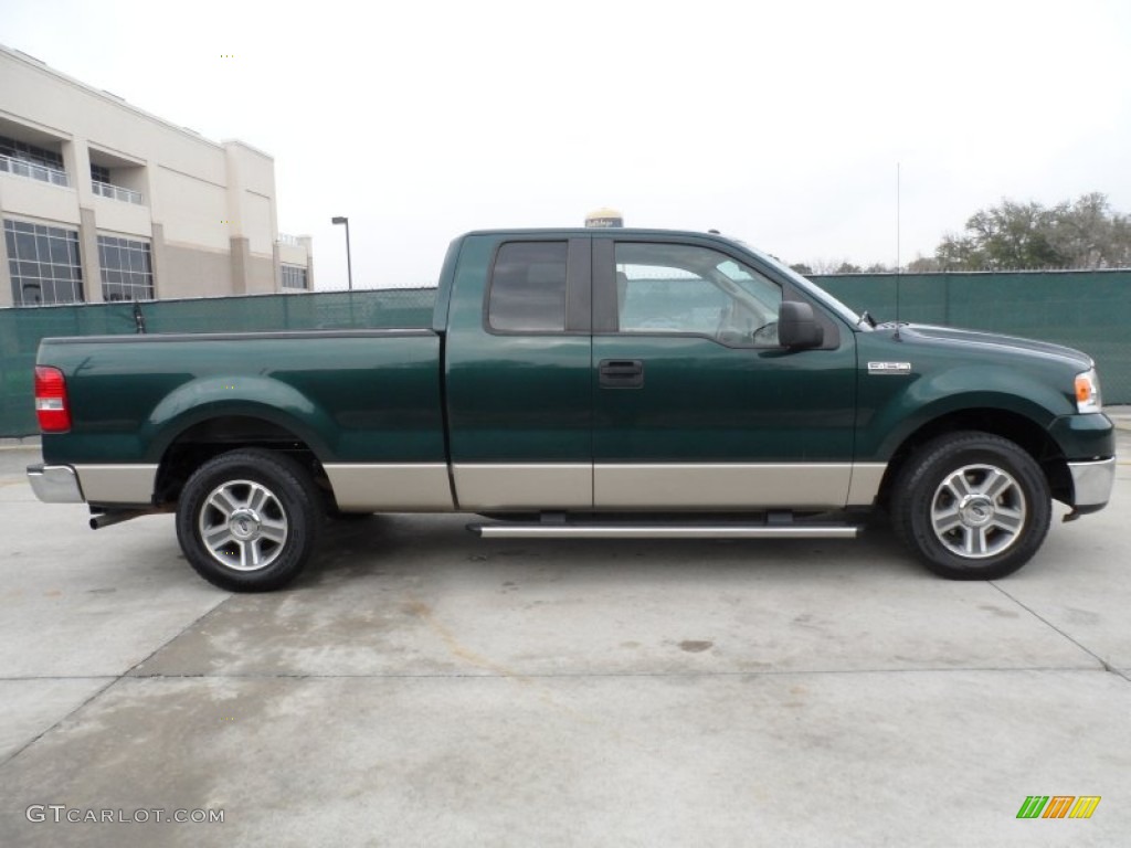 Forest Green Metallic 2007 Ford F150 XLT SuperCab Exterior Photo #60404498
