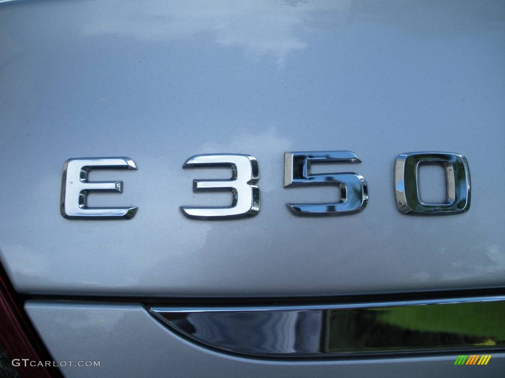 2007 E 350 Sedan - Iridium Silver Metallic / Black photo #9