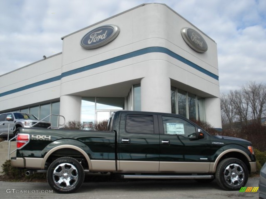 Green Gem Metallic Ford F150