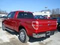 2012 Red Candy Metallic Ford F150 Lariat SuperCab 4x4  photo #6
