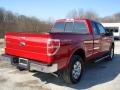 2012 Red Candy Metallic Ford F150 Lariat SuperCab 4x4  photo #8