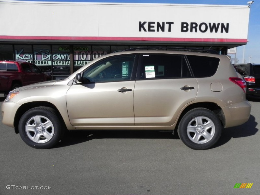 2011 RAV4 I4 4WD - Sandy Beach Metallic / Sand Beige photo #19