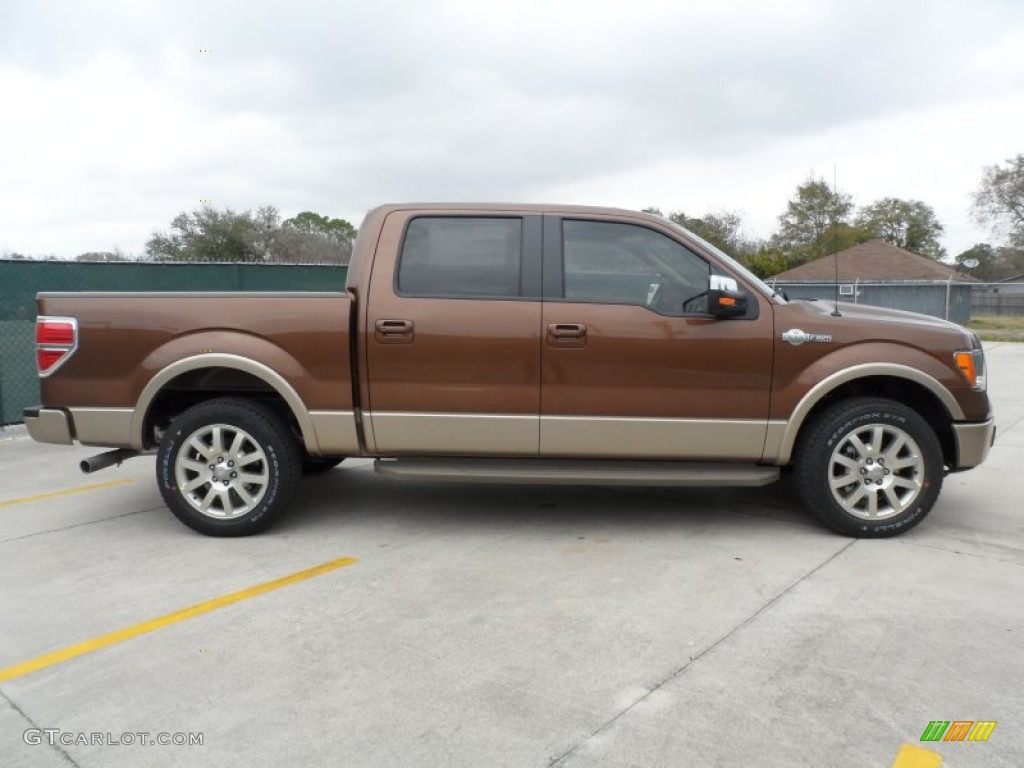 2012 F150 King Ranch SuperCrew - Golden Bronze Metallic / King Ranch Chaparral Leather photo #2
