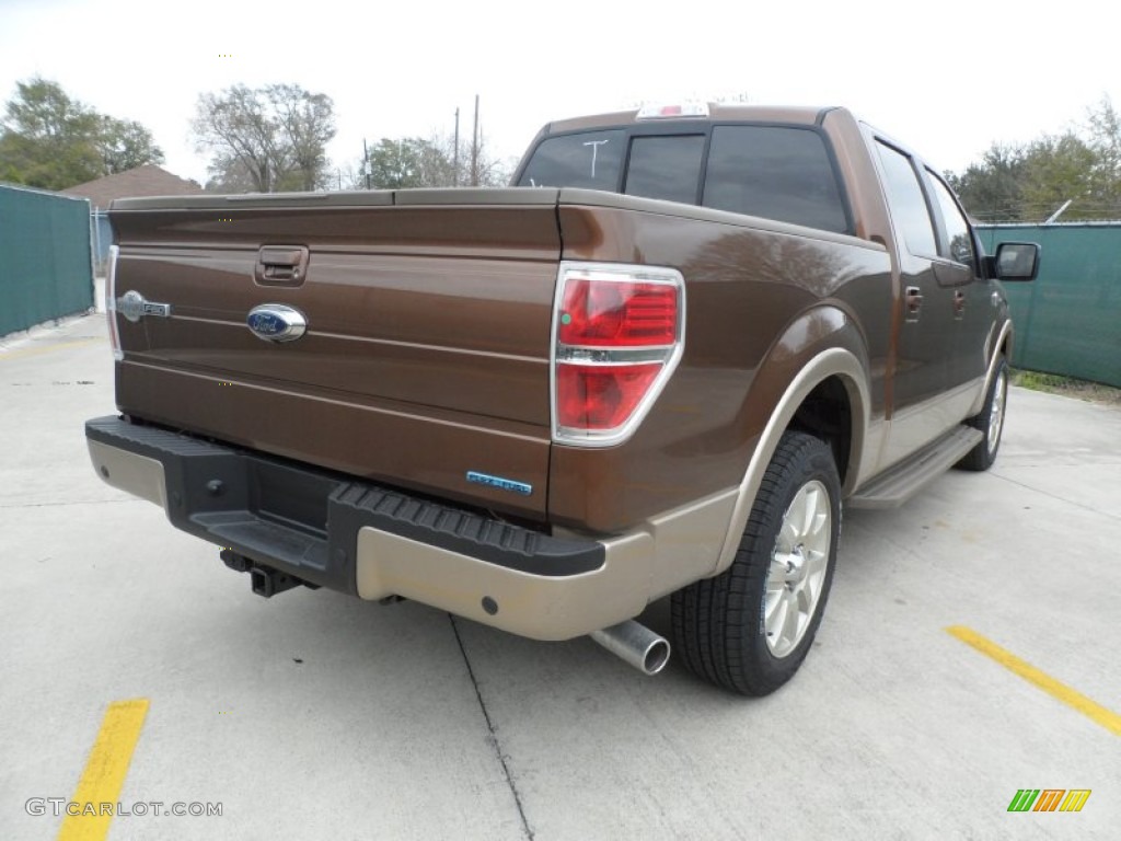 2012 F150 King Ranch SuperCrew - Golden Bronze Metallic / King Ranch Chaparral Leather photo #3