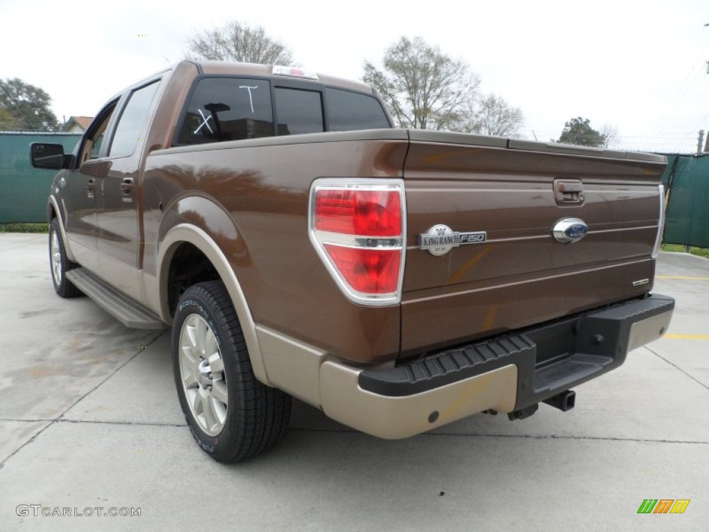 2012 F150 King Ranch SuperCrew - Golden Bronze Metallic / King Ranch Chaparral Leather photo #5