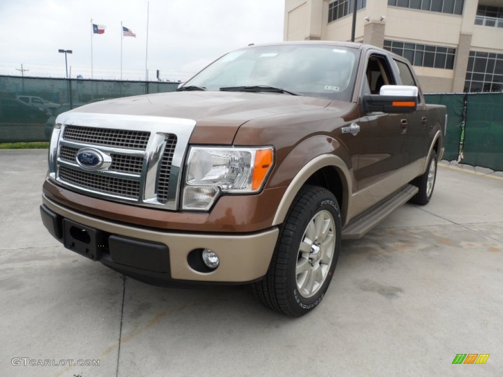 2012 F150 King Ranch SuperCrew - Golden Bronze Metallic / King Ranch Chaparral Leather photo #7