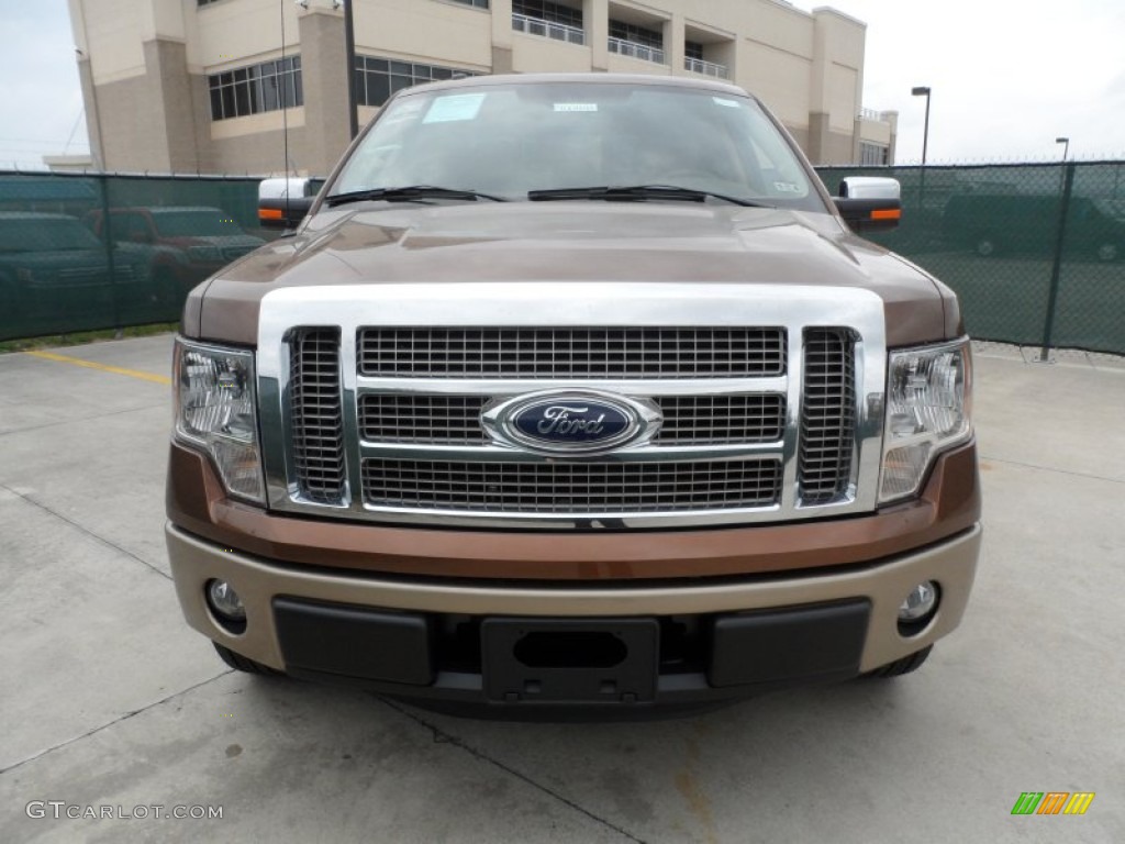 2012 F150 King Ranch SuperCrew - Golden Bronze Metallic / King Ranch Chaparral Leather photo #8