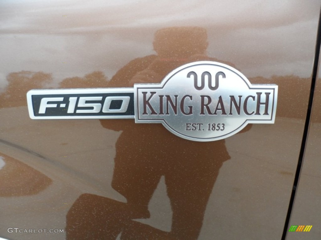 2012 F150 King Ranch SuperCrew - Golden Bronze Metallic / King Ranch Chaparral Leather photo #13