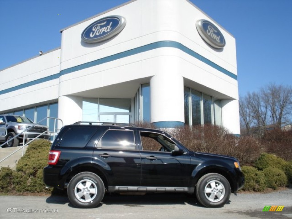 2012 Ebony Black Ford Escape XLT V6 4WD 60378639 Photo 10 Car Color Galleries