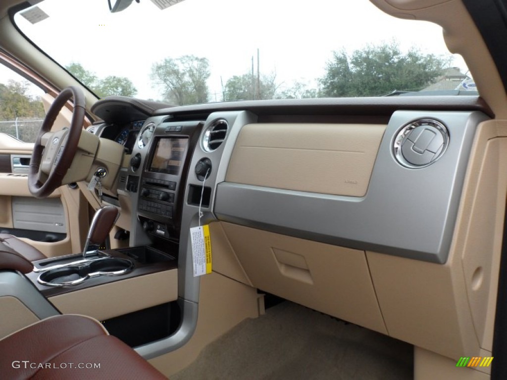 2012 F150 King Ranch SuperCrew - Golden Bronze Metallic / King Ranch Chaparral Leather photo #20
