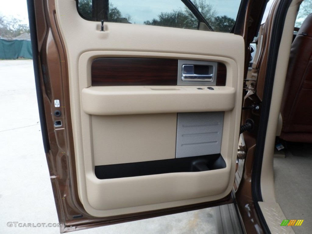 2012 F150 King Ranch SuperCrew - Golden Bronze Metallic / King Ranch Chaparral Leather photo #21
