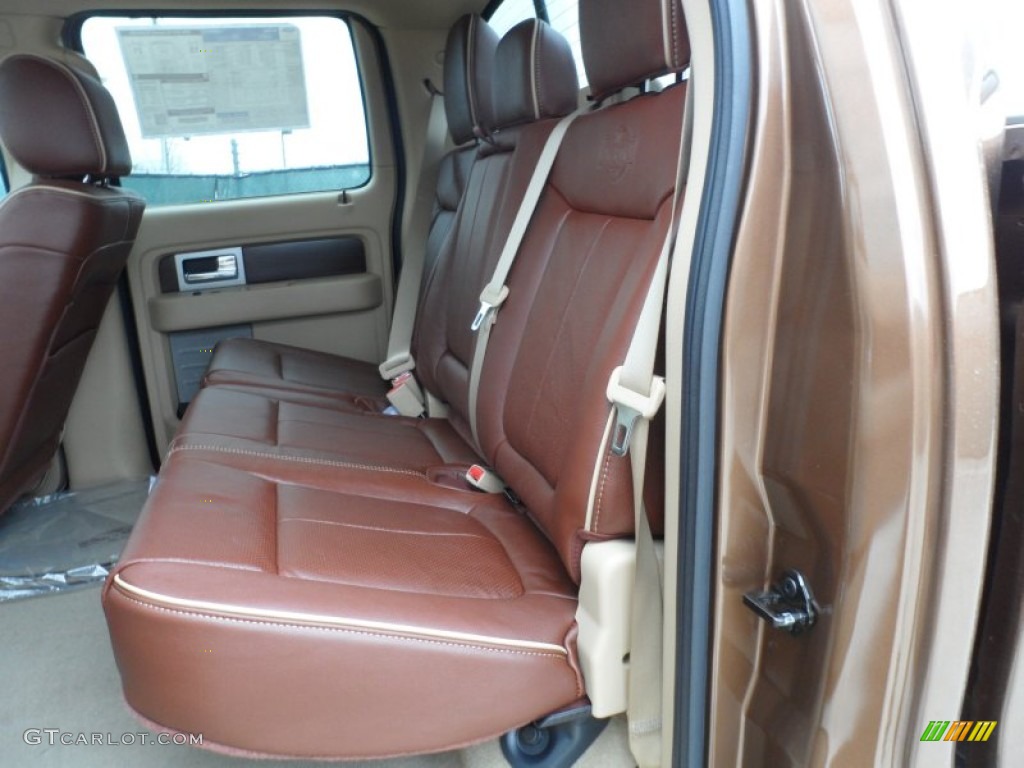 2012 F150 King Ranch SuperCrew - Golden Bronze Metallic / King Ranch Chaparral Leather photo #23