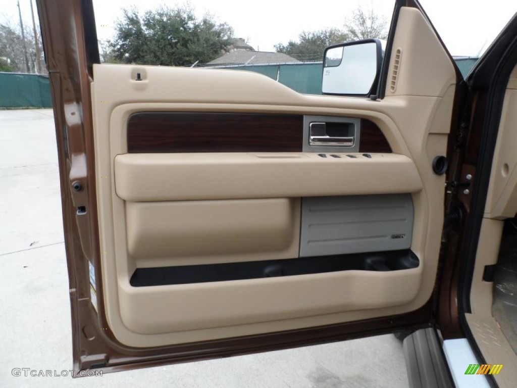 2012 F150 King Ranch SuperCrew - Golden Bronze Metallic / King Ranch Chaparral Leather photo #24