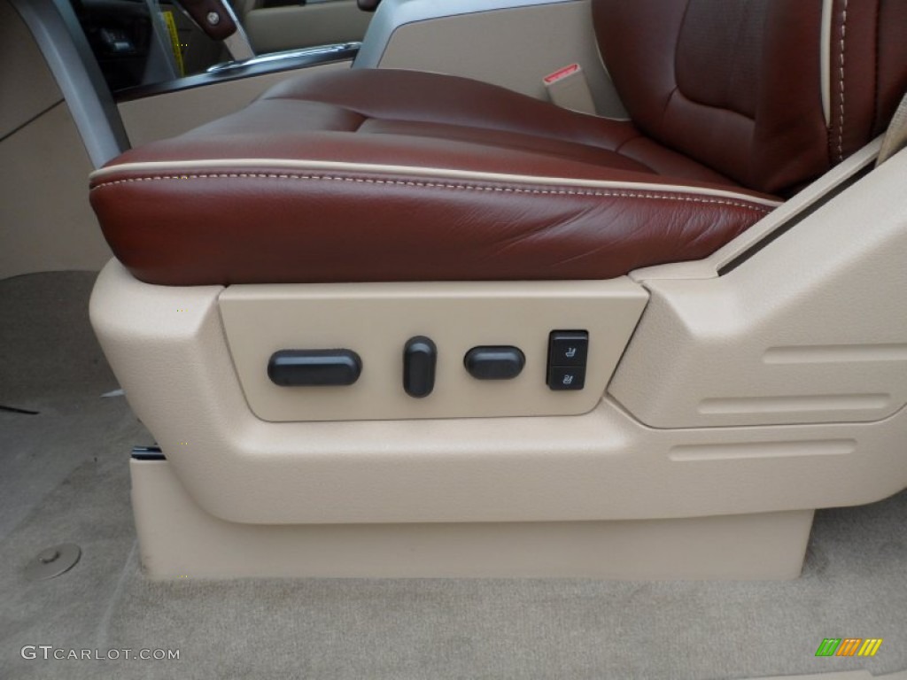 2012 F150 King Ranch SuperCrew - Golden Bronze Metallic / King Ranch Chaparral Leather photo #27