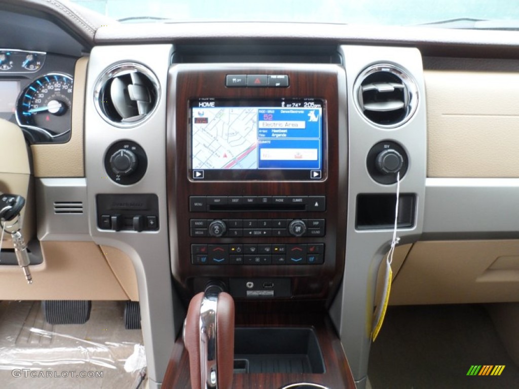 2012 F150 King Ranch SuperCrew - Golden Bronze Metallic / King Ranch Chaparral Leather photo #30