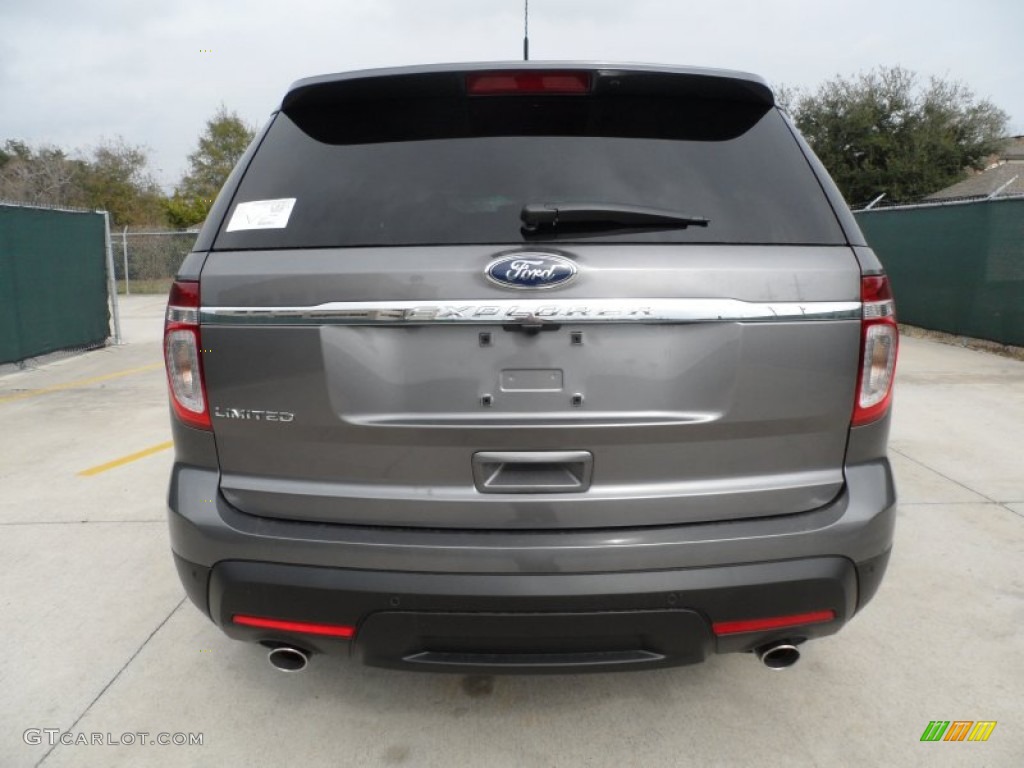 2012 Explorer Limited - Sterling Gray Metallic / Charcoal Black photo #4