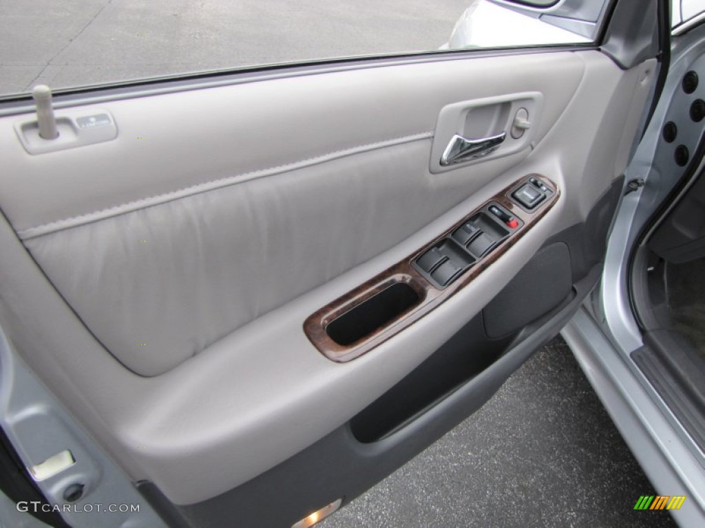 2002 Honda Accord EX Sedan Quartz Gray Door Panel Photo #60407744