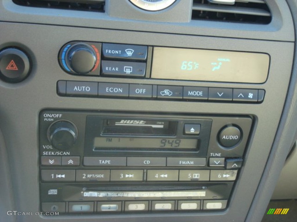 2001 QX4 4x4 - Titanium Metallic / Stone Beige photo #14
