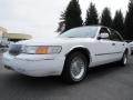 Vibrant White 1998 Mercury Grand Marquis LS