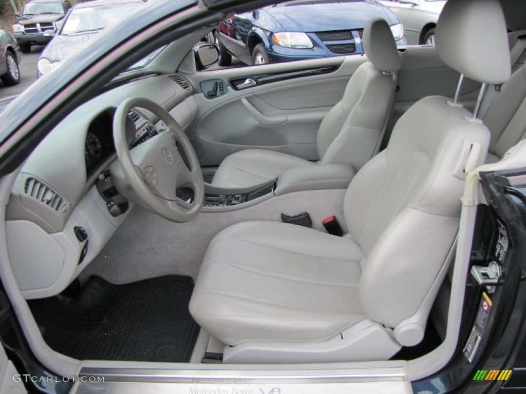 Oyster Interior 2001 Mercedes-Benz CLK 430 Cabriolet Photo #60408470