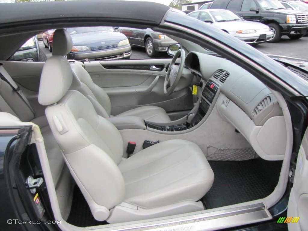 Oyster Interior 2001 Mercedes-Benz CLK 430 Cabriolet Photo #60408506