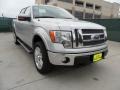 2012 Ingot Silver Metallic Ford F150 Lariat SuperCrew 4x4  photo #1