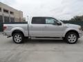 Ingot Silver Metallic 2012 Ford F150 Lariat SuperCrew 4x4 Exterior