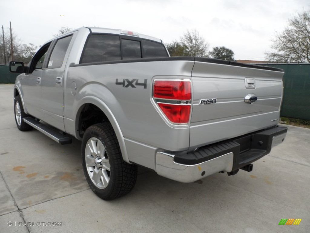 Ingot Silver Metallic 2012 Ford F150 Lariat SuperCrew 4x4 Exterior Photo #60408746