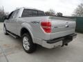 2012 Ingot Silver Metallic Ford F150 Lariat SuperCrew 4x4  photo #5