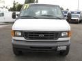 2007 Oxford White Ford E Series Van E350 Super Duty Cargo  photo #2