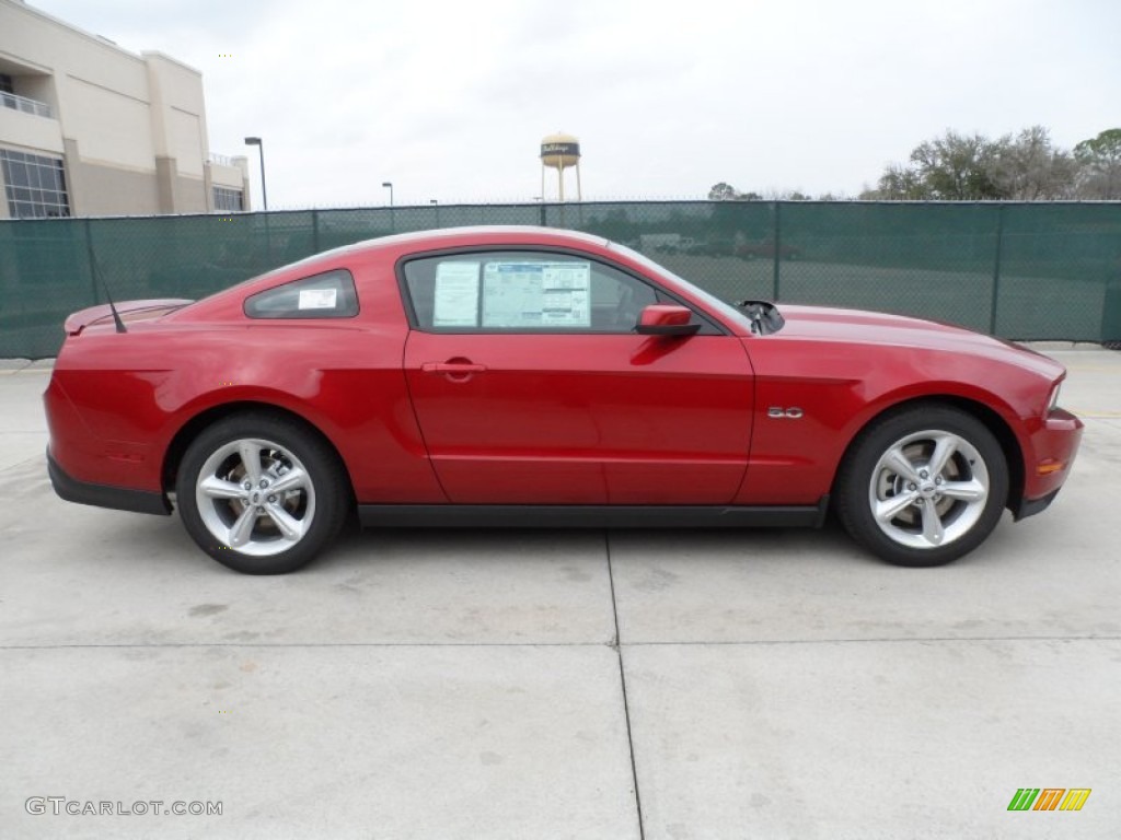 Red Candy Metallic 2012 Ford Mustang GT Coupe Exterior Photo #60409445