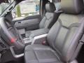 Raptor Black Leather/Cloth Interior Photo for 2012 Ford F150 #60409547