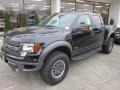 2011 Tuxedo Black Metallic Ford F150 SVT Raptor SuperCrew 4x4  photo #3