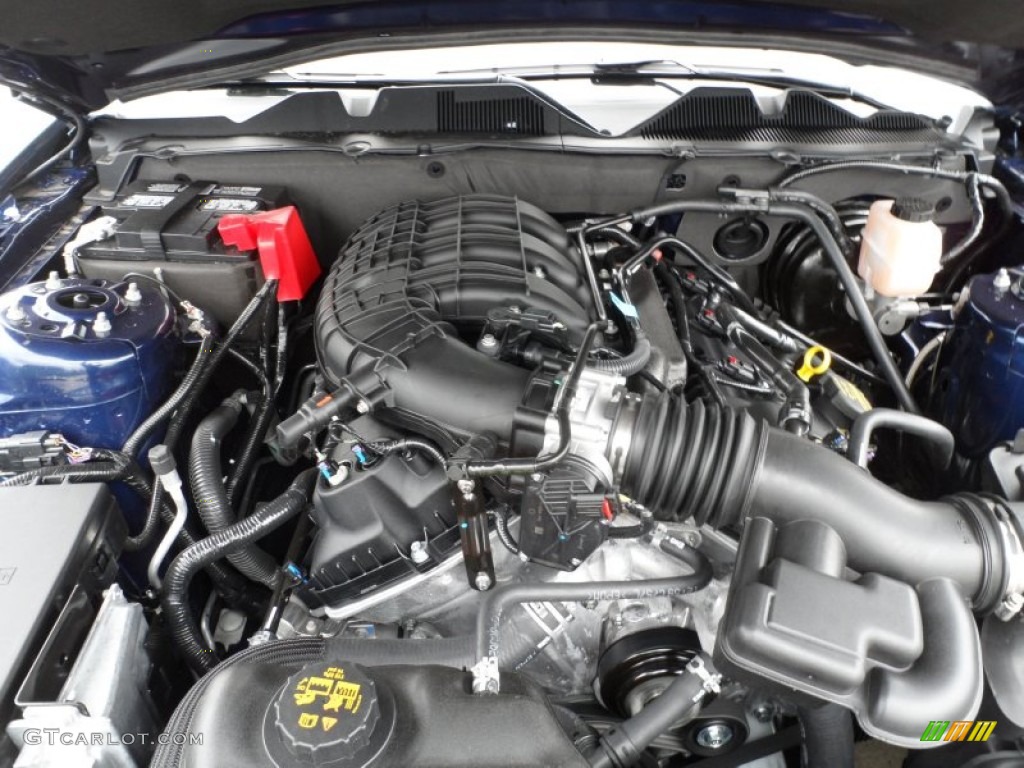 2012 Ford Mustang V6 Coupe 3.7 Liter DOHC 24-Valve Ti-VCT V6 Engine Photo #60409859