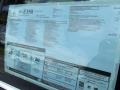 2012 Mercedes-Benz E 350 Sedan Window Sticker