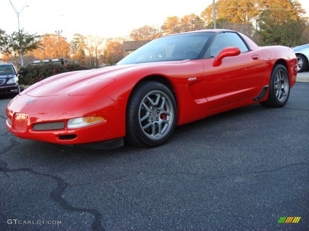 Torch Red 2003 Chevrolet Corvette Z06 Exterior Photo #60411494