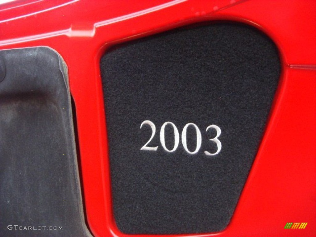 2003 Corvette Z06 - Torch Red / Black/Torch Red photo #26