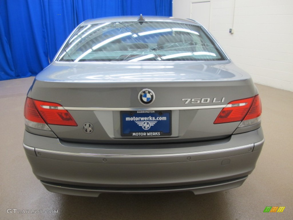 2006 7 Series 750Li Sedan - Titanium Grey Metallic / Basalt Grey/Flannel Grey photo #7