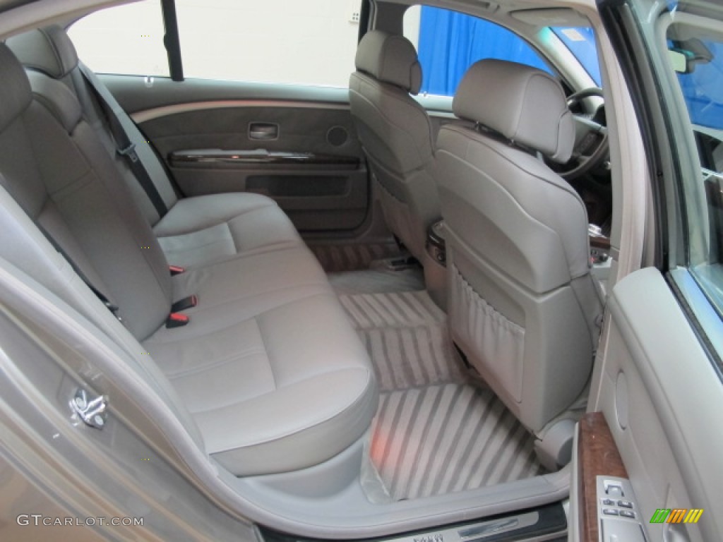 2006 7 Series 750Li Sedan - Titanium Grey Metallic / Basalt Grey/Flannel Grey photo #17