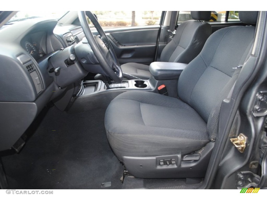 Dark Slate Gray Interior 2004 Jeep Grand Cherokee Laredo 4x4 Photo #60412938