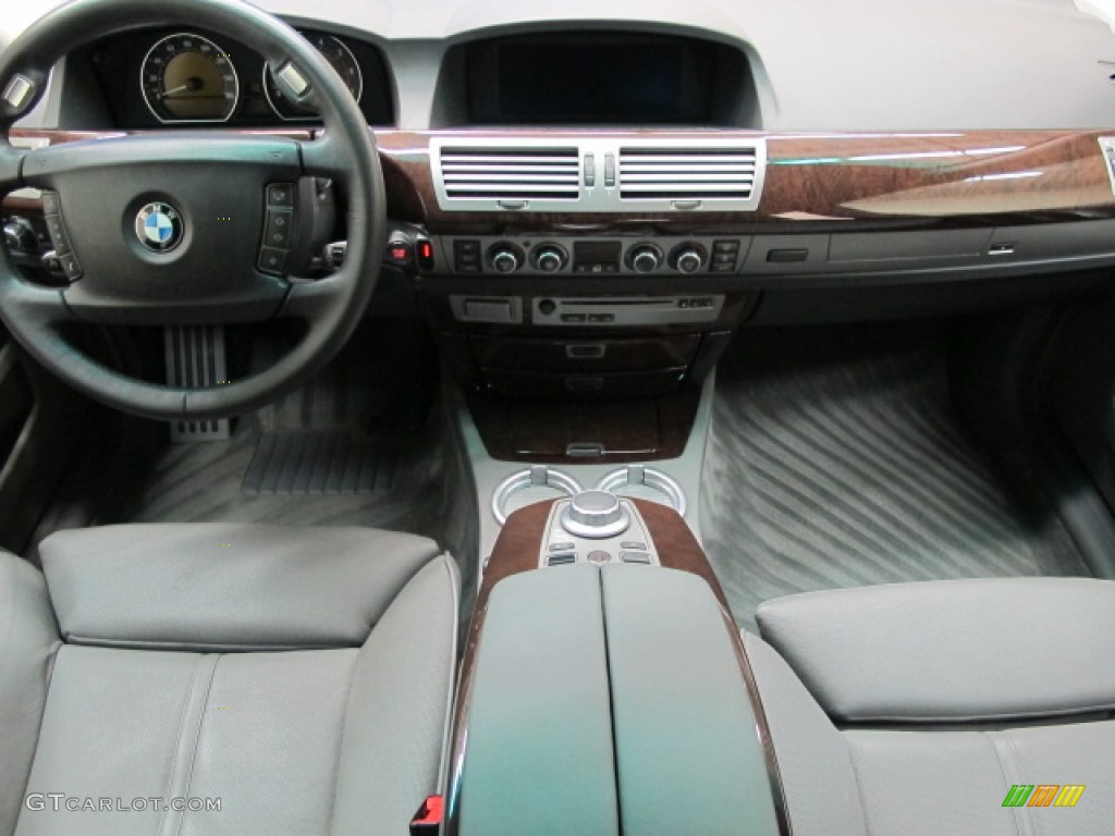 2006 7 Series 750Li Sedan - Titanium Grey Metallic / Basalt Grey/Flannel Grey photo #22