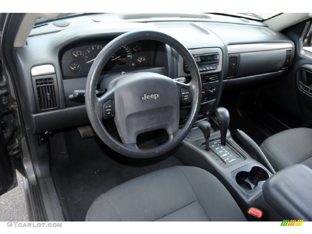 Dark Slate Gray Interior 2004 Jeep Grand Cherokee Laredo 4x4 Photo #60412973