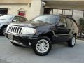 2004 Brillant Black Crystal Pearl Jeep Grand Cherokee Limited  photo #1