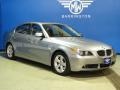 Silver Grey Metallic - 5 Series 525xi Sedan Photo No. 3