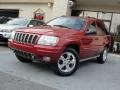 2003 Inferno Red Tinted Pearlcoat Jeep Grand Cherokee Overland 4x4  photo #1