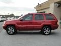 2003 Inferno Red Tinted Pearlcoat Jeep Grand Cherokee Overland 4x4  photo #4